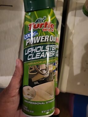 Lot Of 2 Turtle Wax Oxy Power Out Upholstery Cleaner 18 Oz Each